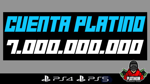 IMG CUENTA PLATINO (7 BILLONES) + NIVEL 7000 [PS4-PS5]