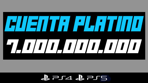 IMG CUENTA PLATINO (7 BILLONES) + NIVEL 7000 [PS4-PS5]